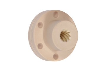 dryspin® 法蘭螺桿螺母，大螺距螺紋，J350FRM