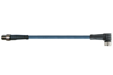 chainflex® 傳感器/制動器電纜，彎角M8 x 1，CF.INI CF9