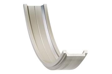 drylin® W 免上油線性系統雙軌，WSB，方形，凸面