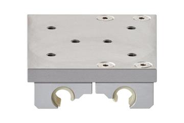 用於彎曲導軌的 drylin® W 免上油線性系統滑塊 WWB，圓形，彎曲