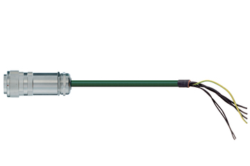 readycable® 全裝配電纜，近乎於製造商標準Allen Bradley2090-UXNBMP-18Sxx，基礎電纜PVC 6.8 x d
