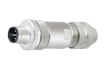 Binder M12-A電纜接頭，6.0-8.0mm，帶隔離網，螺釘端頭，IP67，UL