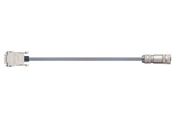 readycable® 編碼器電纜，近乎於製造商標準FestoNEBM-M12G8-E-xxx-N-S1G15，基礎電纜PUR 7.5 x d