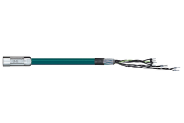 readycable® 伺服電纜，近乎於製造商標準LTi DRIVESKM3-KSxxx-24A，基礎電纜，PVC 7.5 x d