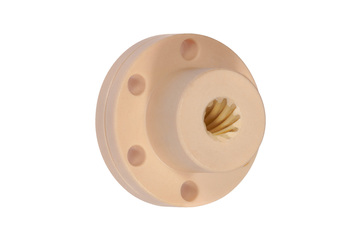 dryspin® 法蘭螺桿螺母，大螺距螺紋，JFLM