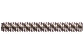 drylin® 免上油線性系統梯形螺紋螺桿，左旋螺紋，C15 1.0401 鋼