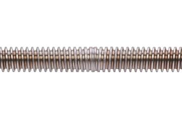 drylin® 免上油線性系統梯形螺紋螺桿，反轉，C15 1.0401 鋼
