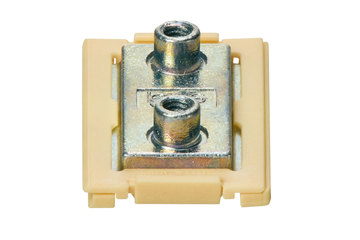 drylin® N 乾式科技滑軌導向滑塊，安裝尺寸 27，iglidur® J 滑動元件