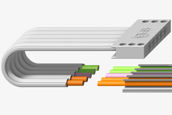 扁平型 e-skin 拖鏈