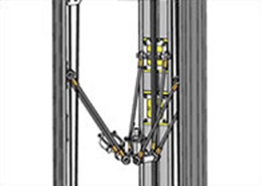 delta塔中的垂直導向裝置