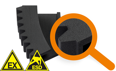 用於3D列印的防靜電工程塑膠iglidur i8-ESD