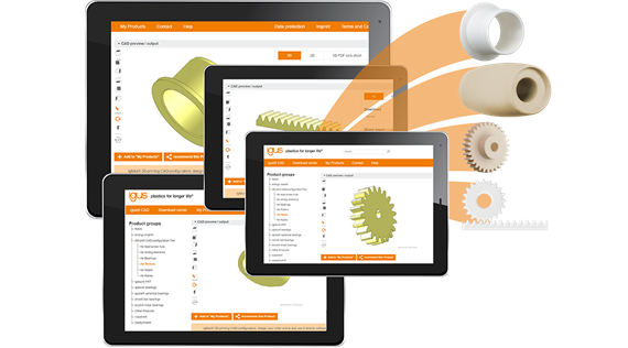 配置 3D 列印的零組件