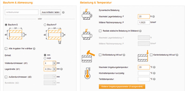 滑動板材使用壽命計算器