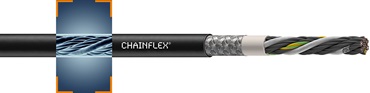 chainflex®耐彎曲第七軸電纜