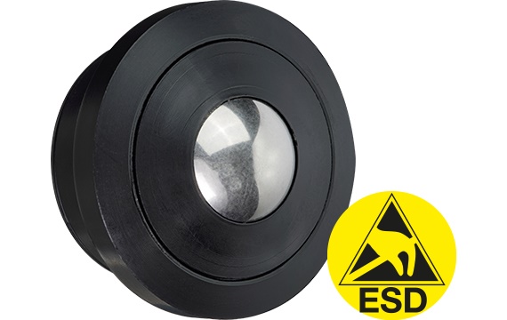 可導電的xiros® 工程塑膠萬向滾輪