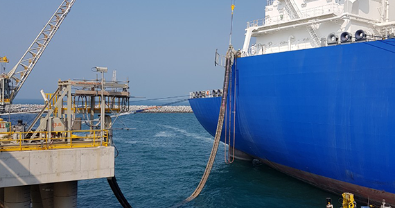 海上儲油裝置的液化天然氣（LNG）終端