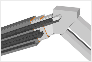 iglidur® 圓棒材製成的乾式軸承
