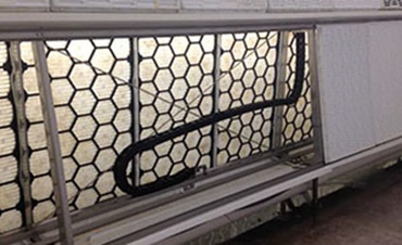 垂直農場中的橫梁系統