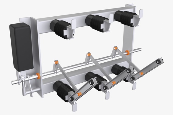 採用 iglidur 乾式科技軸承的列車制動器