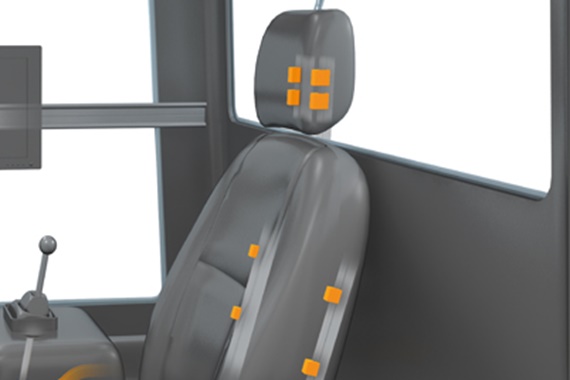 用於可調座椅的 drylin® 直線導向裝置