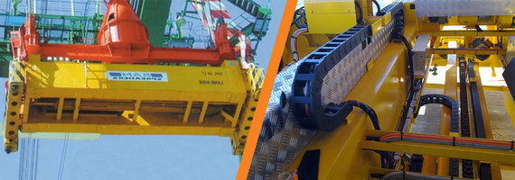 用於吊具的拖鏈