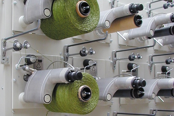 iglidur® 乾式軸承應用於紡織加工