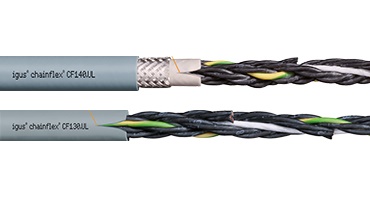chainflex® CF130.UL 和 CF140.UL 耐彎曲電線電纜
