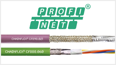 chainflex® Profinet 匯流排電纜