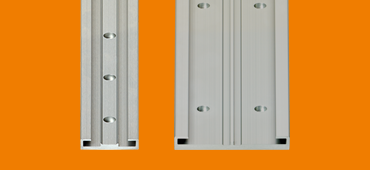 drylin® N 直線滑動軸承透明陽極氧化緊湊型導軌