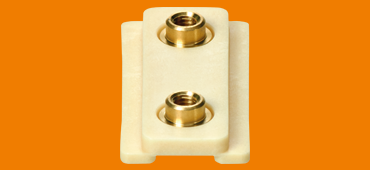 drylin® N 緊湊型直線實心塑膠滑塊