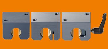 drylin® R 直線滑動軸承直線軸外殼開放式設計