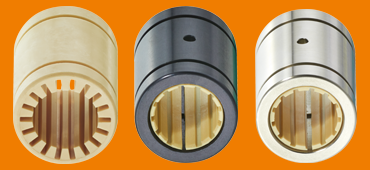 drylin® R 直線滑動軸承，用於直線軸