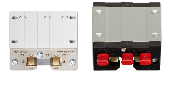 更多 drylin® T 直線滑動軸承導向滑塊