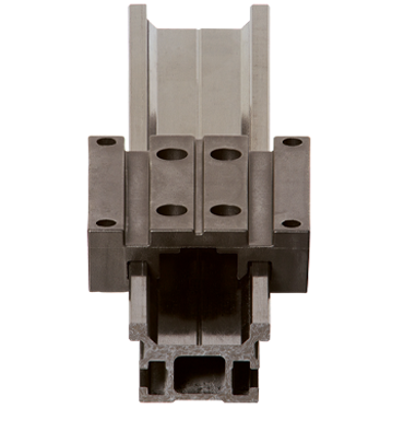 drylin® W 直線滑動軸承碳纖維導軌，帶塑膠滑塊