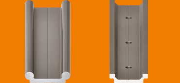 drylin® W 直線滑動軸承雙軌直線系統