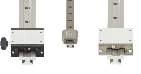 drylin® T 直線滑動軸承完整系統選擇