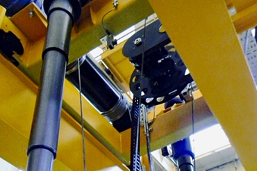 橋式起重機中的 e-spool