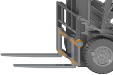 叉齒處的 iglidur® 原料棒