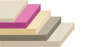 由耐磨工程塑膠棒材製成的板材