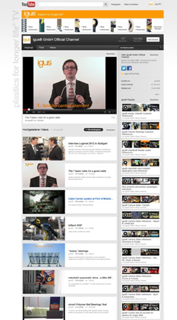 igus Youtube