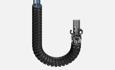 模組化懸掛式電纜保護裝置 e-loop 拖鏈