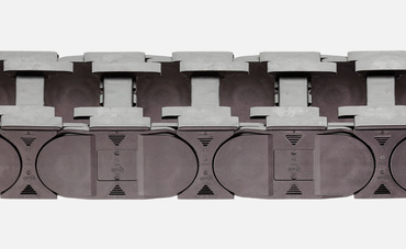 用於拖鏈系統的滑墊