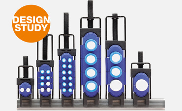 用於氣動軟管的CFX堆卸載機鞍座