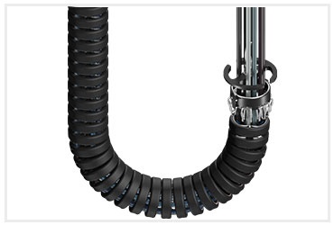 模組化懸掛式電纜保護裝置 e-loop 拖鏈系統