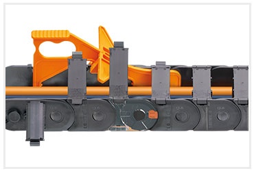 拖鏈E2.1系列產品的拖鏈開啟工具