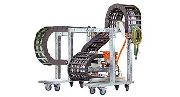 全裝配拖鏈的組裝