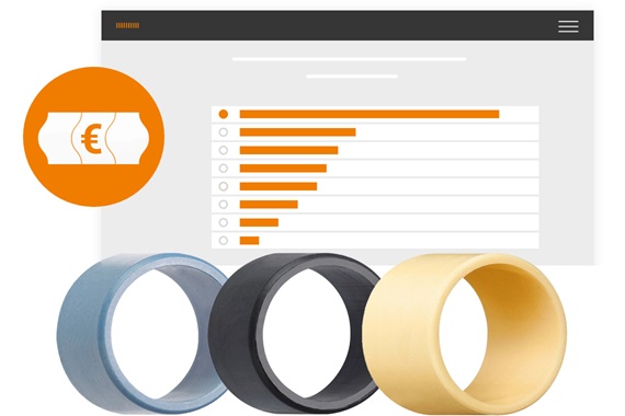 iglidur乾式軸承專家系統 第四步