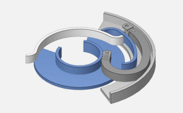 圓周運動的三維CAD模組
