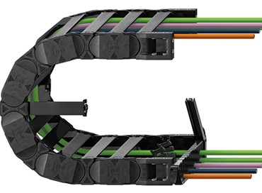 輕量化、極其穩定的拖鏈、長使用壽命