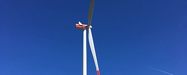 e-loop懸掛式電纜固定裝置應用於風力發電機